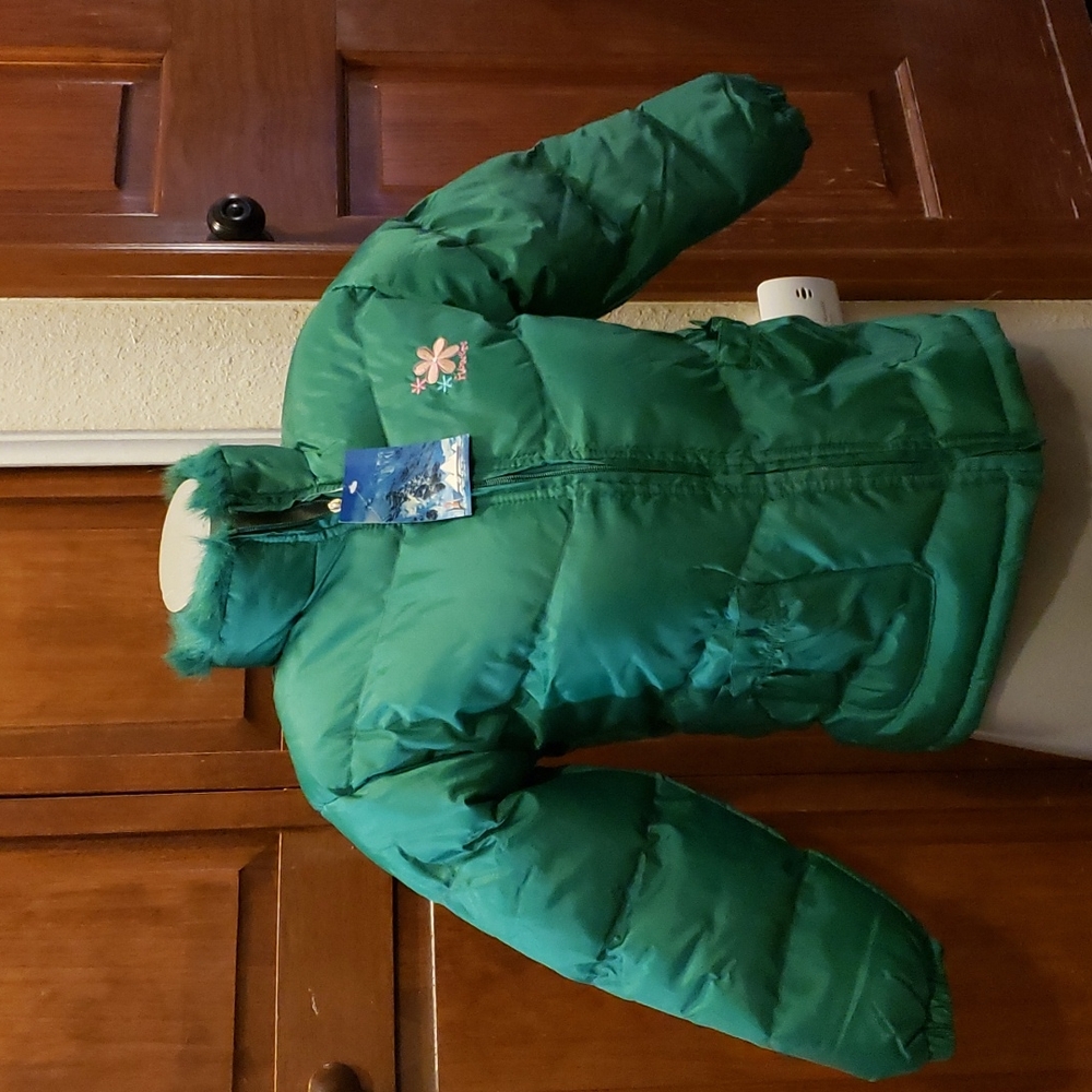 Girls zip down lightweight jacket